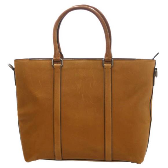 COACH Brooklyn Tote Bag Tan/Brown - Picture 3 of 10